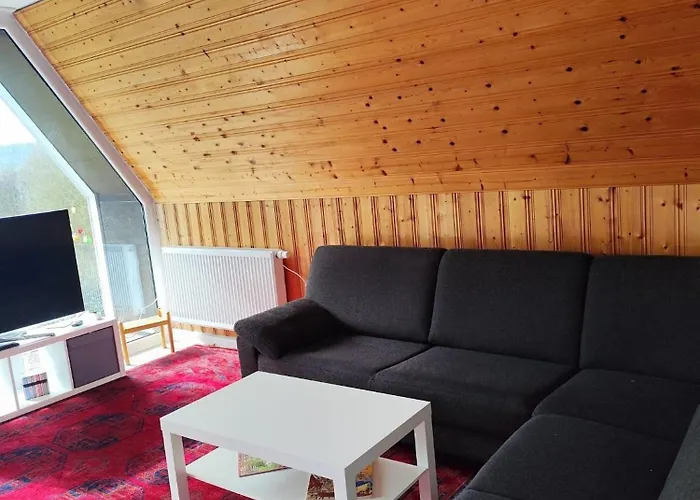 Vakantiehuis Eulenburg Am Reuthsee - Nurdachhaus Zwischen Rhoen & Hassbergen Sulzdorf an der Lederhecke
